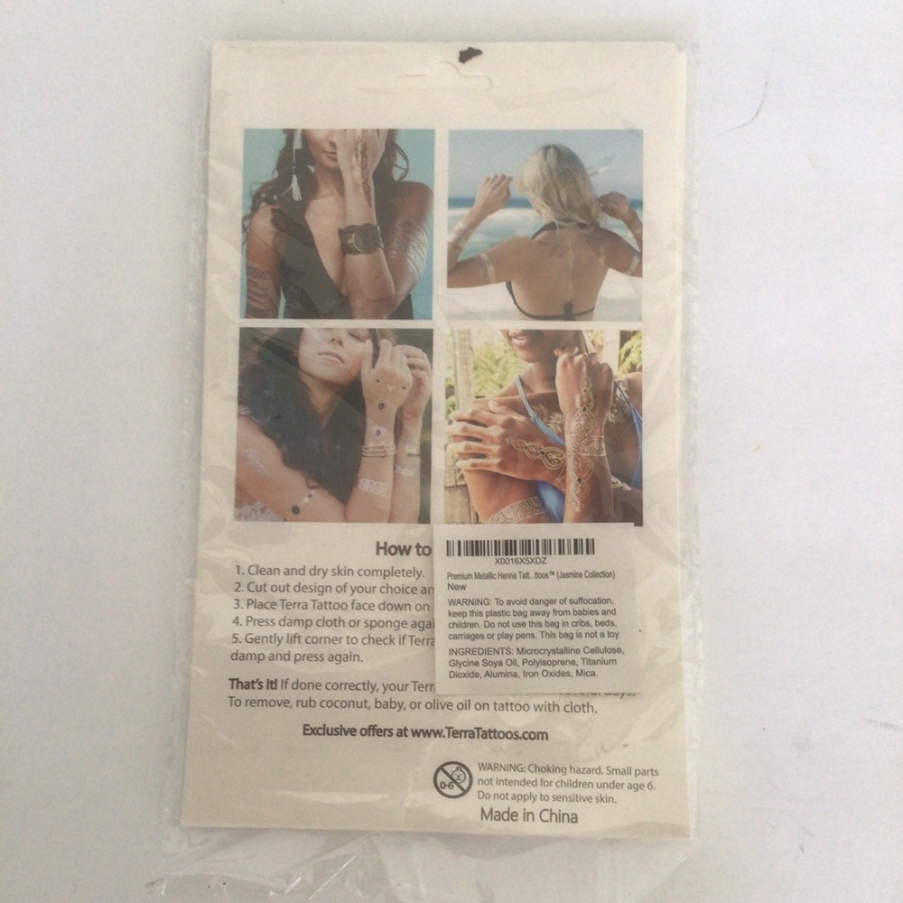 TERRA BODY TATTOOS FOR BEACH FESTIVALS PARTIES - Picture 16 of 16